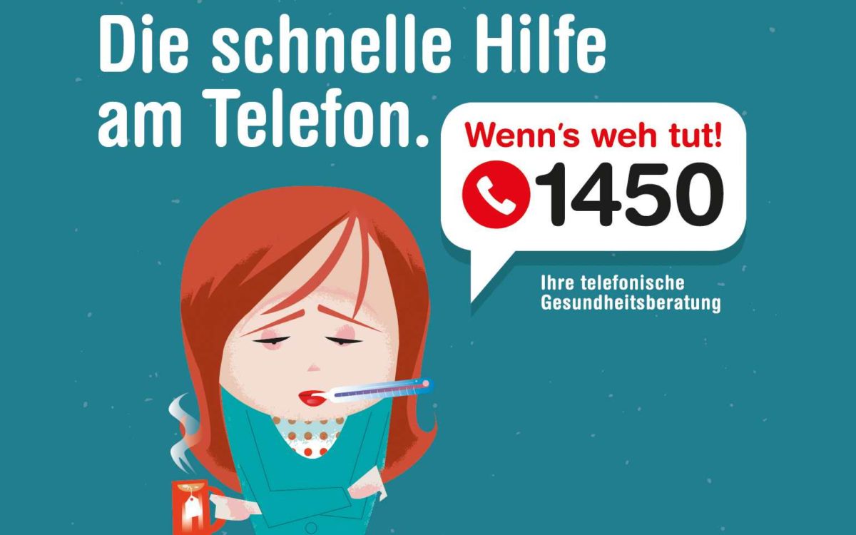 Telefonnummer 1450: Die telefonische Gesundheitsberatung in ganz Österreich