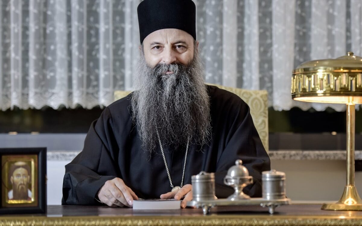 Митрополит Порфирије је нови патријарх српски